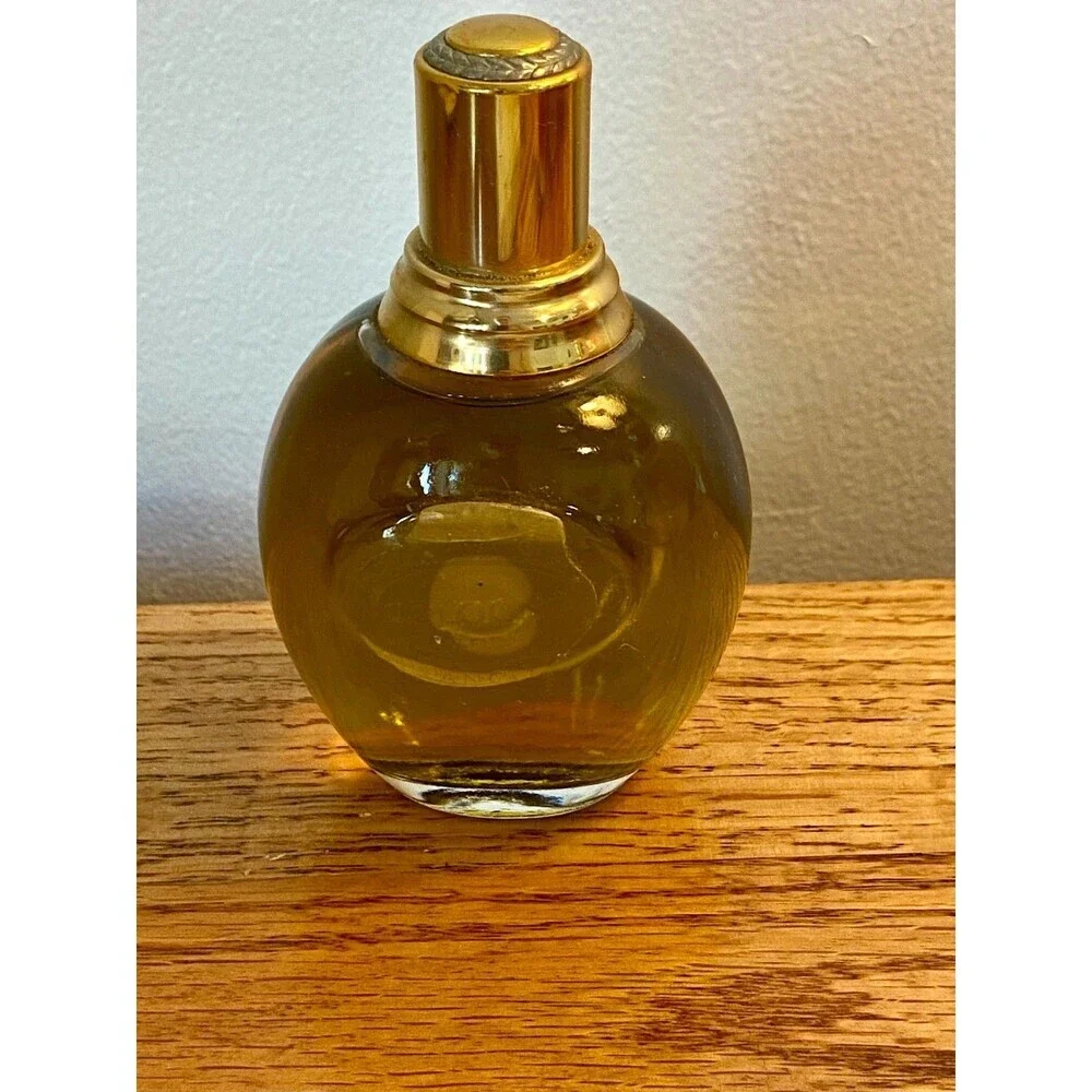 VTG Savage Cologne By Panco LTD 4.25 oz (No Box) Gold Glass Original Rare